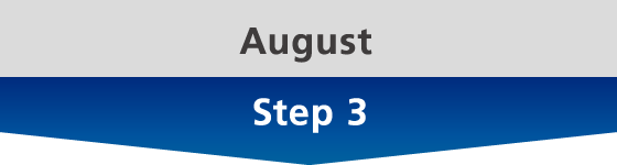 August Step 3